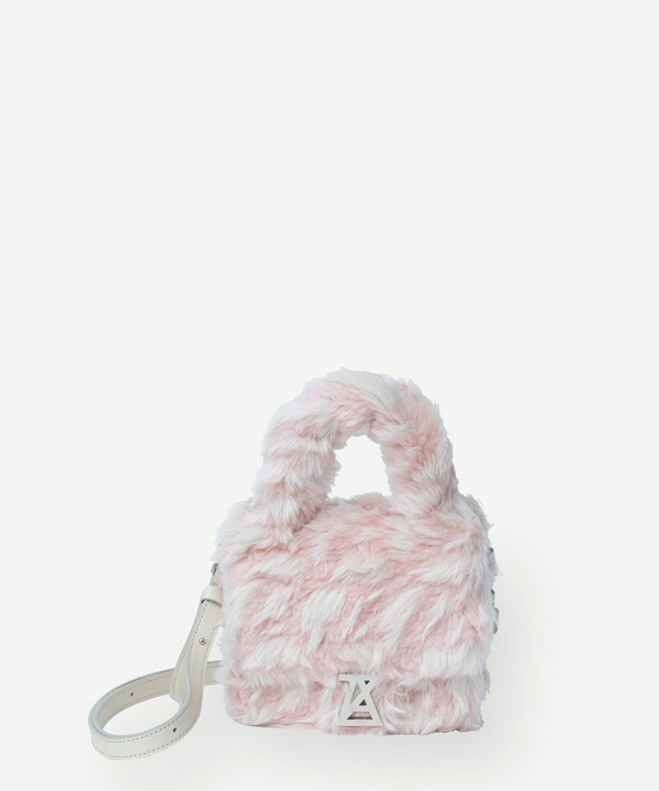 PHOTOCHROMIC LOGO FUR BAG 詳細画像 BEIGE&rarr;BLUE MONOGRAM 3