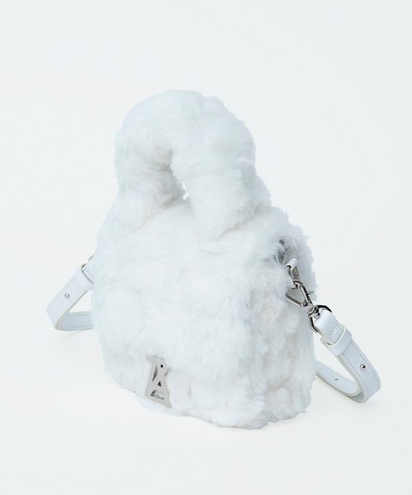 PHOTOCHROMIC LOGO FUR BAG 詳細画像 BEIGE&rarr;BLUE MONOGRAM 6
