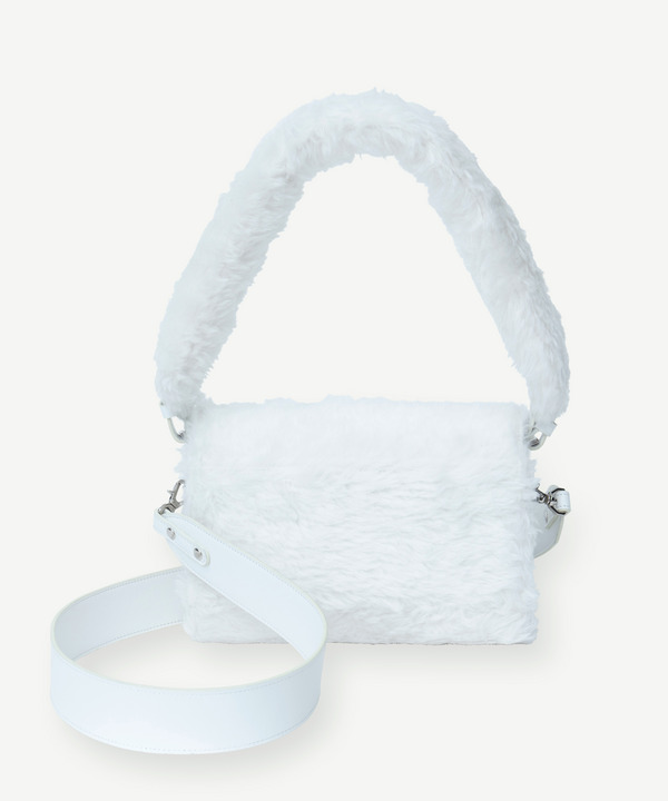 PHOTOCHROMIC FUR BAG 詳細画像 WHITE&rarr;PURPLE 6