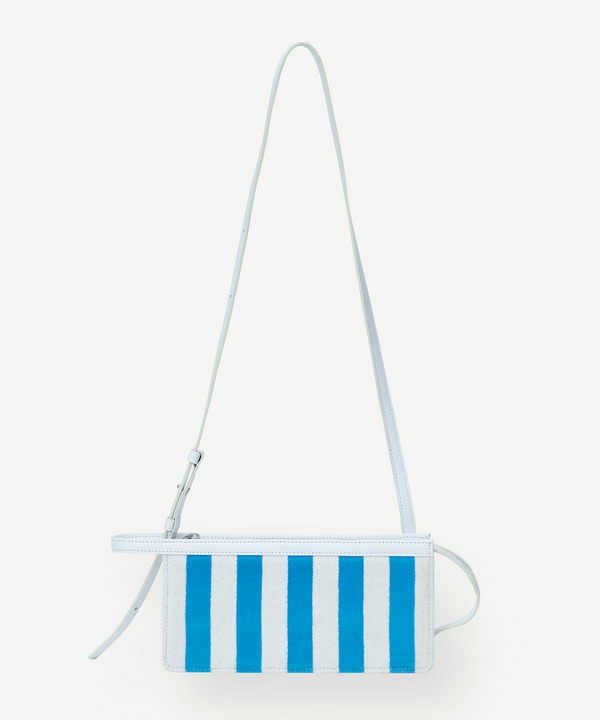 PHOTOCHROMIC VELVET BAG 詳細画像 WHITE&rarr;BLUE STRIPE 2