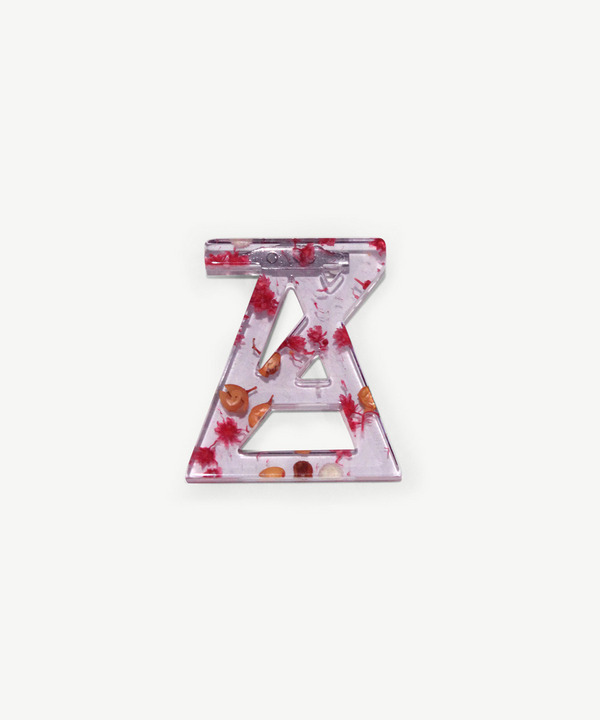 AZ LOGO BROOCH 詳細画像 PURPLE 1