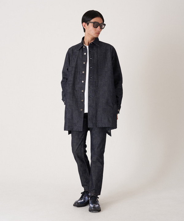 AZ DENIM LONG SHIRT 詳細画像 INDIGO 10