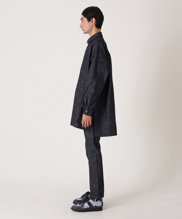 AZ DENIM LONG SHIRT 詳細画像 INDIGO 6