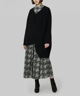 BALL KNIT CARDIGAN