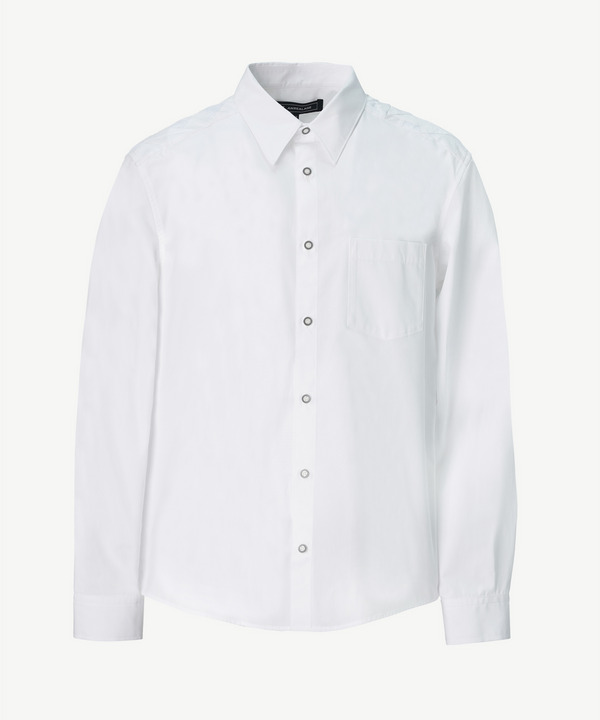 YOKE PATCHWORK SHIRT 詳細画像 WHITE 1