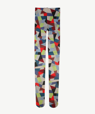 PATCHWORK PRINT TIGHTS
