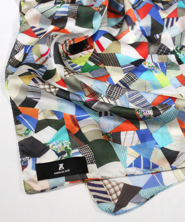 PATCHWORK PRINT SCARF 詳細画像 COLORFUL 2