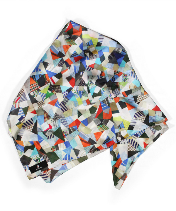 PATCHWORK PRINT SCARF 詳細画像 COLORFUL 4