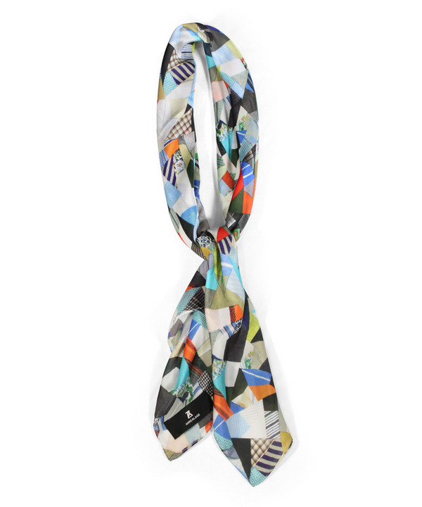 PATCHWORK PRINT SCARF 詳細画像 COLORFUL 6
