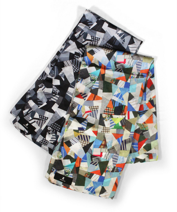 PATCHWORK PRINT SCARF 詳細画像 COLORFUL 8