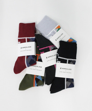 ANREALAGE &times; CHICSTOCKS SOCKS 詳細画像