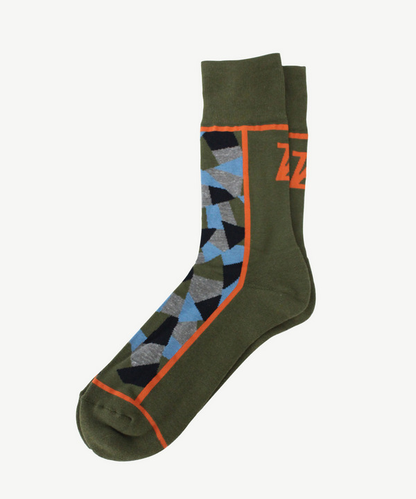 ANREALAGE &times; CHICSTOCKS SOCKS 詳細画像 KHAKI 1