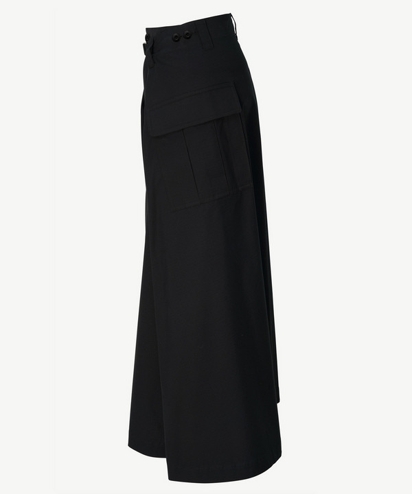 WRAP CARGO SKIRT 詳細画像 BLACK 2