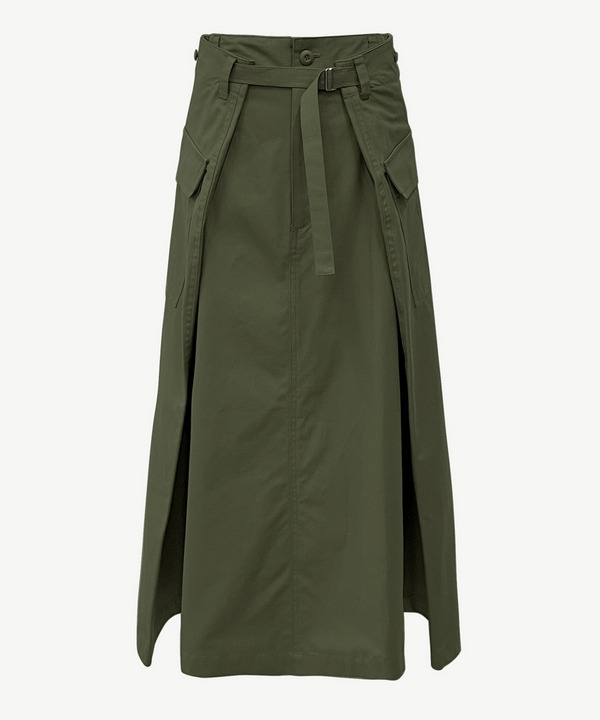 WRAP CARGO SKIRT 詳細画像 BLACK 6