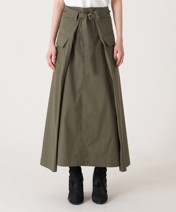 WRAP CARGO SKIRT 詳細画像 BLACK 9