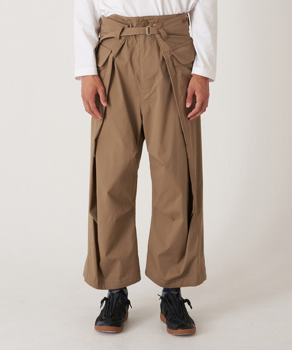 WRAP CARGO PANTS 詳細画像 BEIGE 9
