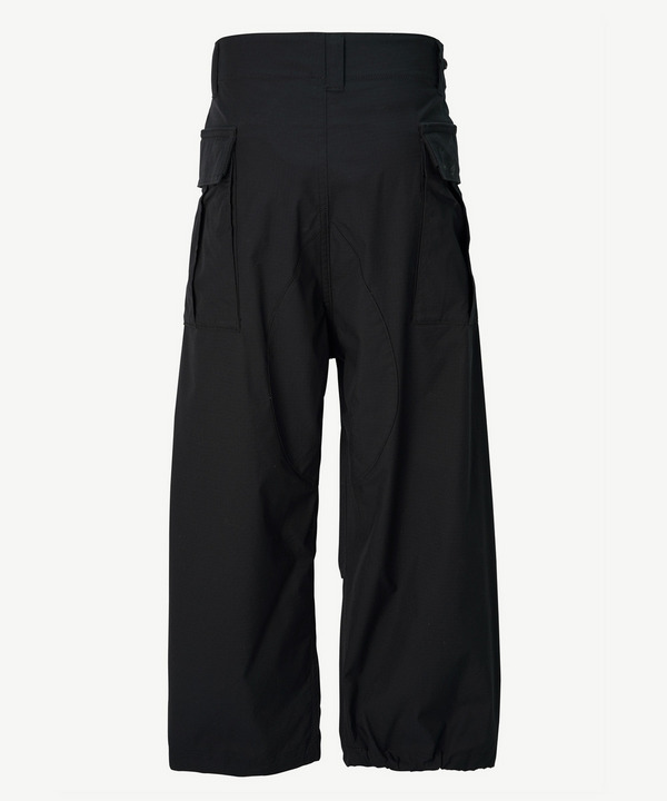 WRAP CARGO PANTS 詳細画像 BLACK 3