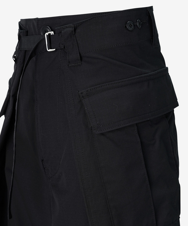 WRAP CARGO PANTS 詳細画像 BLACK 5