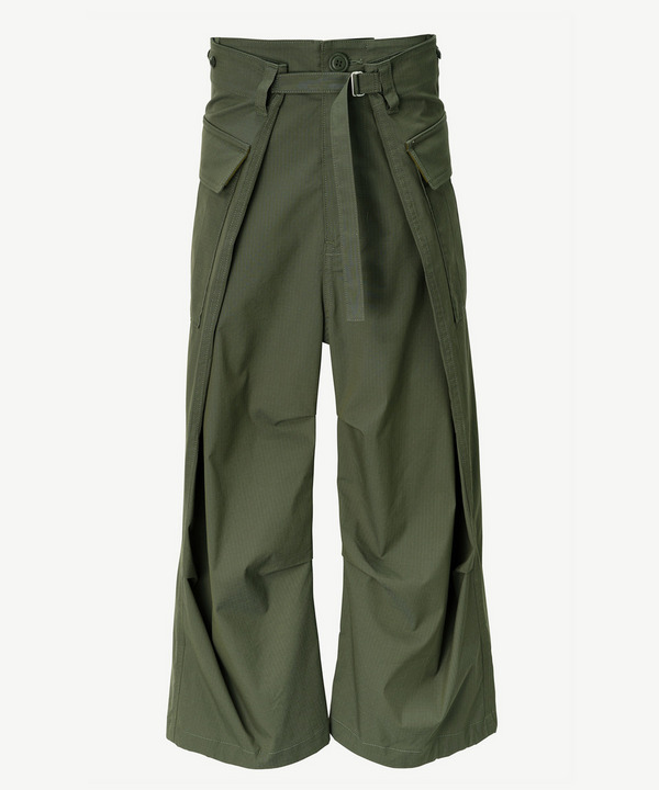 WRAP CARGO PANTS 詳細画像 BLACK 7