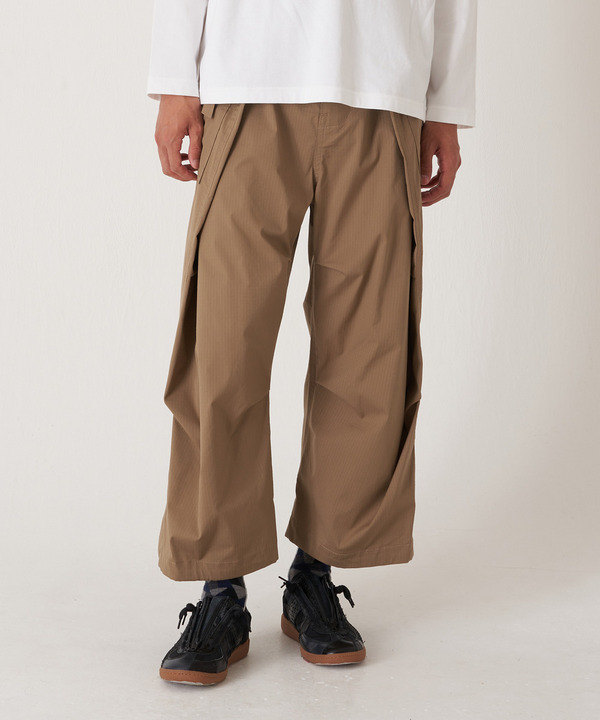 WRAP CARGO PANTS 詳細画像 BLACK 8