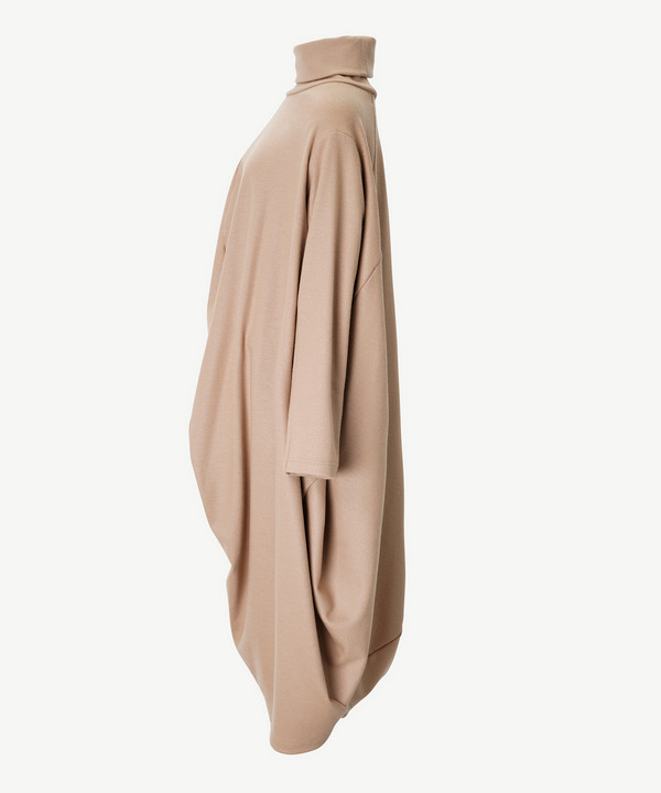 BALL HIGH NECK DRESS 詳細画像 BEIGE 2