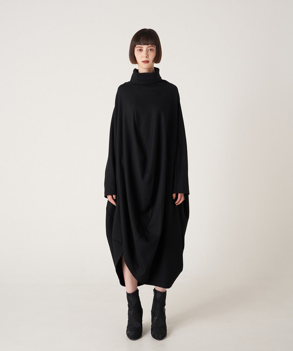 BALL HIGH NECK DRESS 詳細画像 GRAY 7