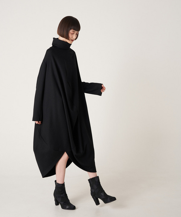 BALL HIGH NECK DRESS 詳細画像 GRAY 9