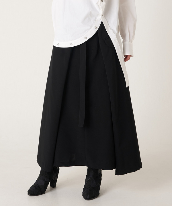 WRAP FLARE SKIRT 詳細画像 BEIGE 3