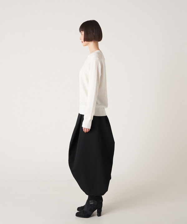 BALL LONG SKIRT 詳細画像 GRAY 8