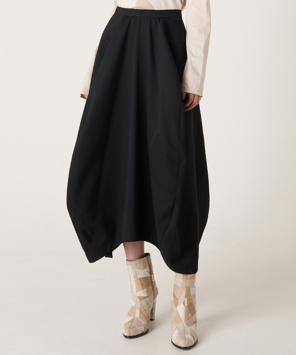BALL LONG SKIRT 詳細画像 BLACK 2