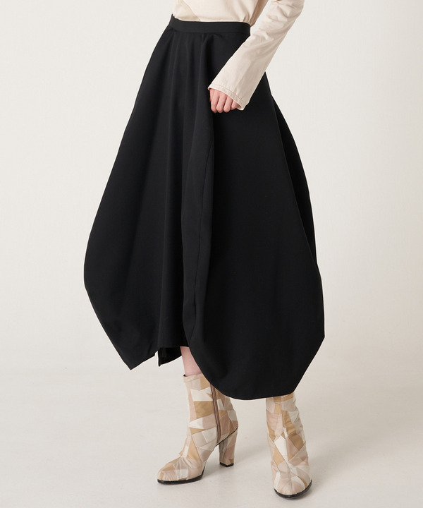 BALL LONG SKIRT 詳細画像 BLACK 3