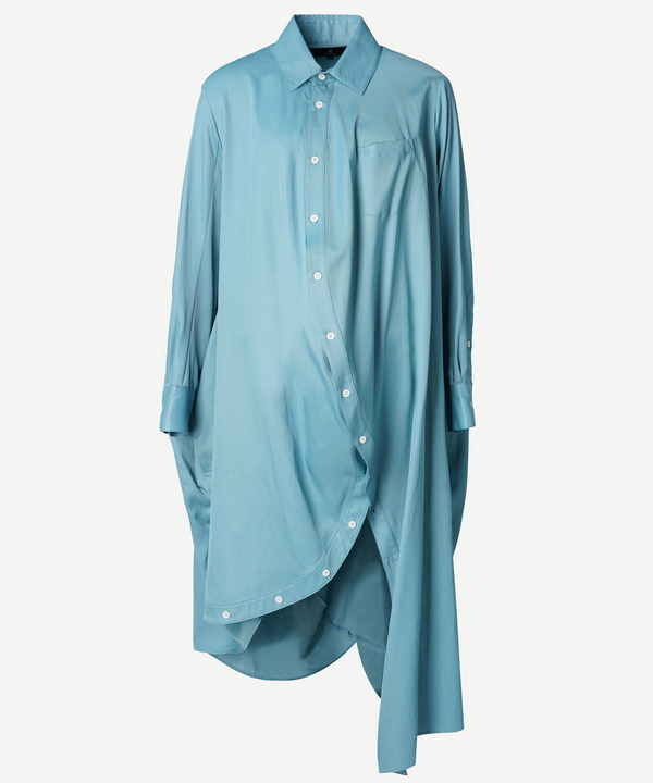 BALL RAYON SHIRT DRESS 詳細画像 SAX 1