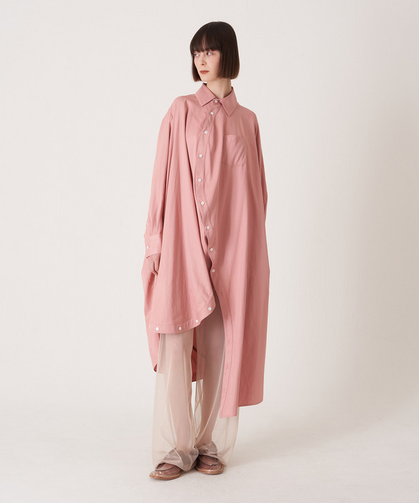 BALL RAYON SHIRT DRESS 詳細画像 SAX 7