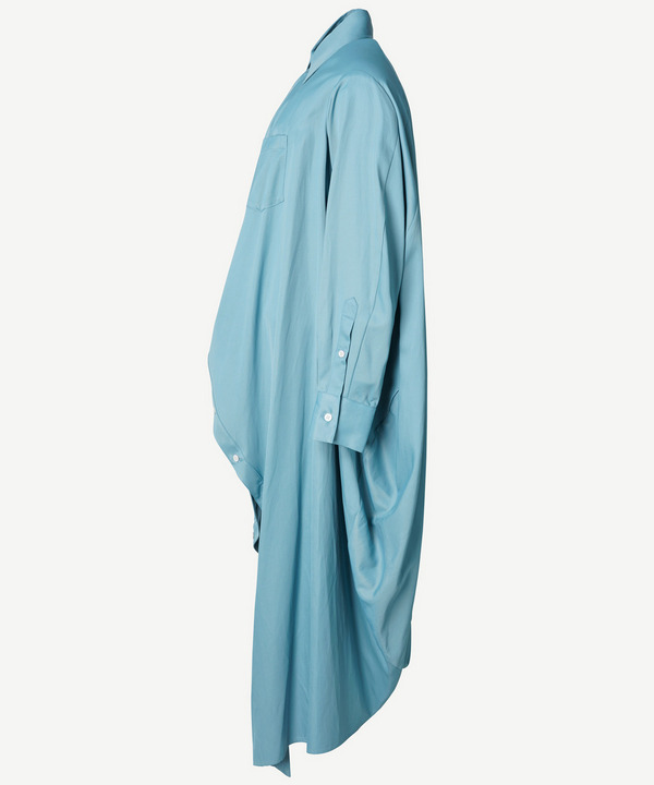BALL RAYON SHIRT DRESS 詳細画像 GREEN 4