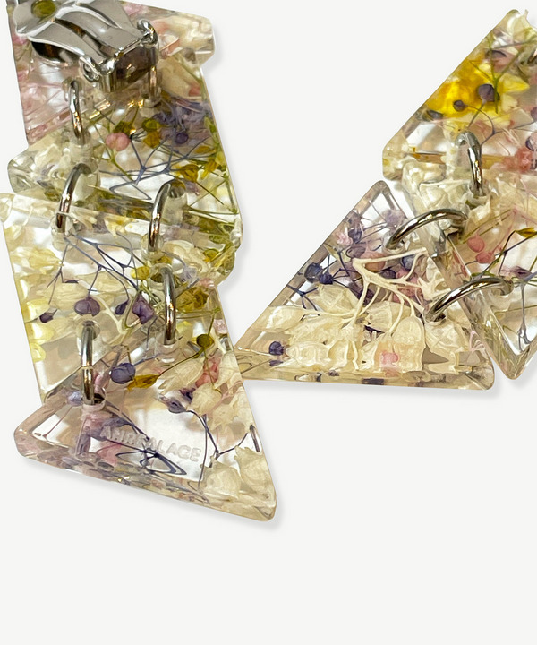 FLOWER POLYGON EARRINGS 詳細画像 COLORFUL 5