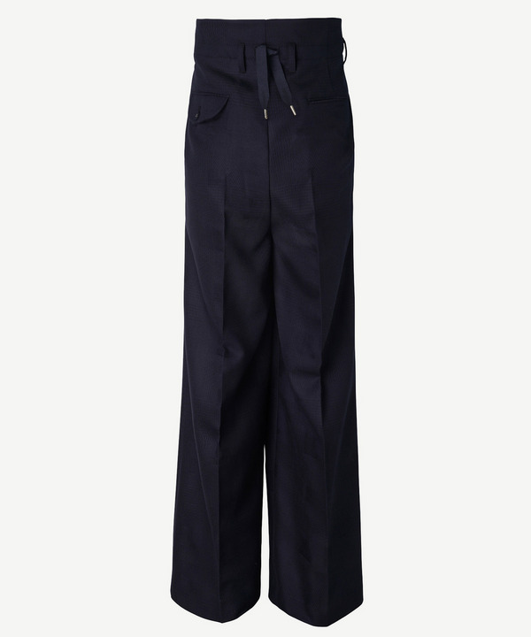 PILOT WIDE SLACKS RANDAM GLEN CHECK 詳細画像 GRAY 8