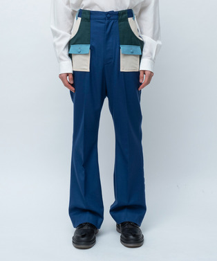 CRAZY PATTERNS BELL BOTTOM PANTS