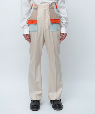 CRAZY PATTERNS BELL BOTTOM PANTS 詳細画像