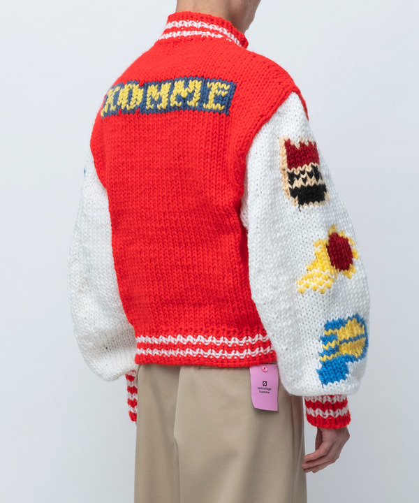 KNIT BASKET BALL JUMPER 詳細画像 BLACK 12
