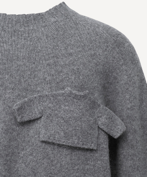 MINIATURE POCKET KNIT 詳細画像 BLACK 11