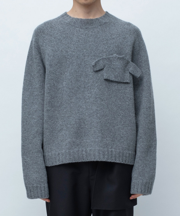 MINIATURE POCKET KNIT 詳細画像 BLACK 2