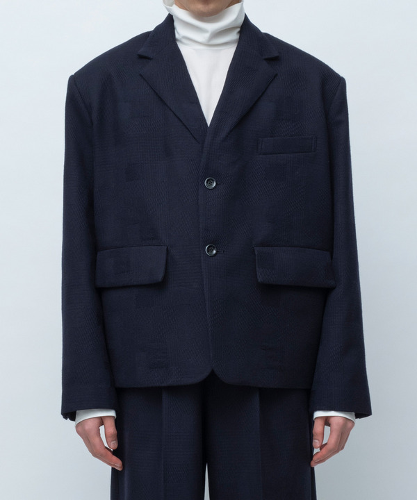 FADE LAPEL TAILORED JACKET 詳細画像 GRAY 4