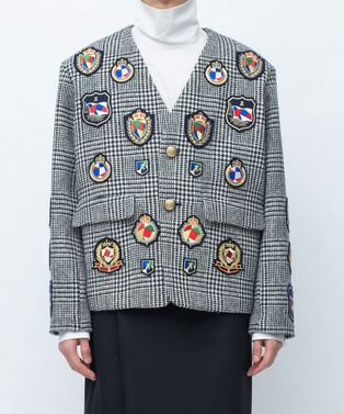 PATCHWORK EMBLEM JACKET