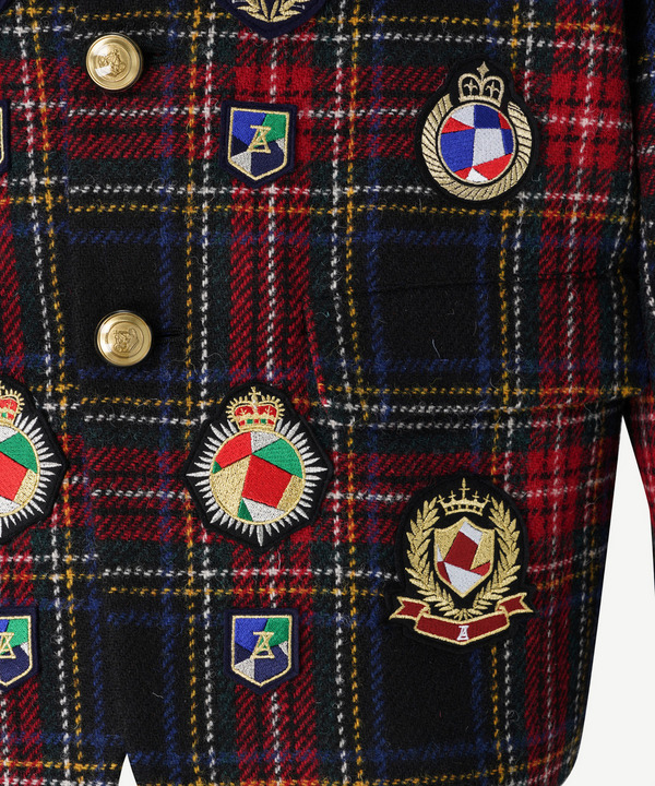 PATCHWORK EMBLEM JACKET 詳細画像 RED 10
