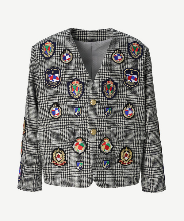 PATCHWORK EMBLEM JACKET 詳細画像 RED 12