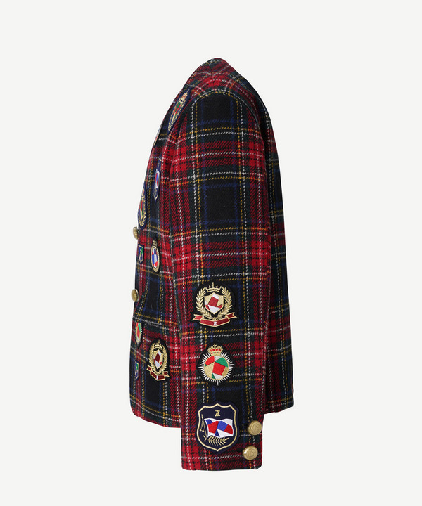 PATCHWORK EMBLEM JACKET 詳細画像 RED 7