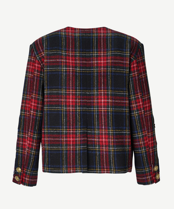 PATCHWORK EMBLEM JACKET 詳細画像 GRAY 9