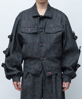 nori enomoto&times;anrealage homme DENIM JACKET 詳細画像