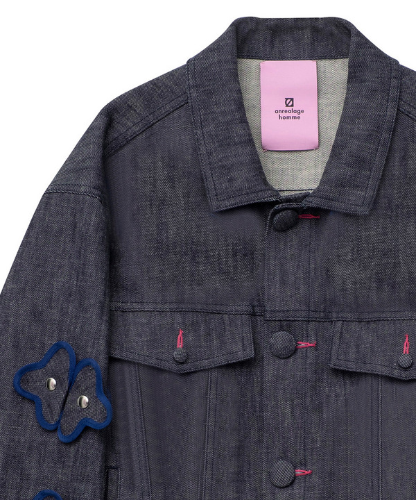 nori enomoto&times;anrealage homme DENIM JACKET 詳細画像 INDIGO 5