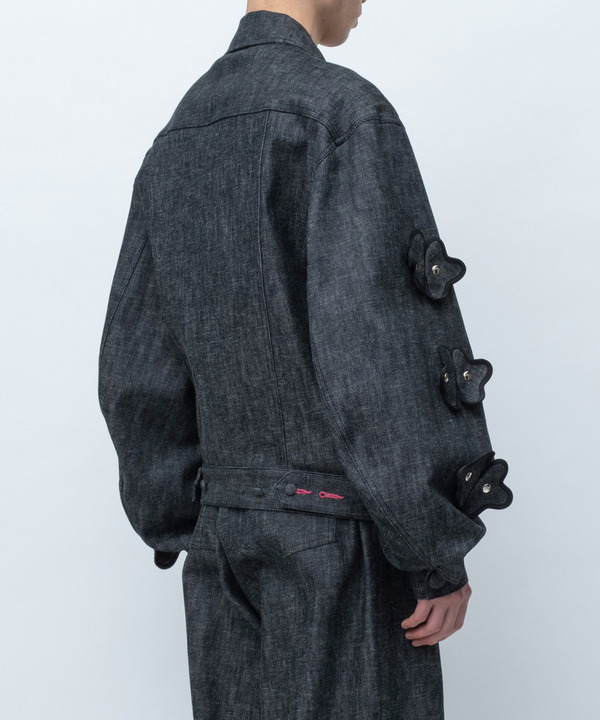 nori enomoto&times;anrealage homme DENIM JACKET 詳細画像 BLACK 3